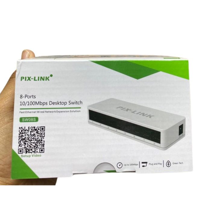 arenamart.lk_Electronics_08 Ports Switch PIX-LINK arenamart.lk_Electronics_08 Ports Switch PIX-LINK