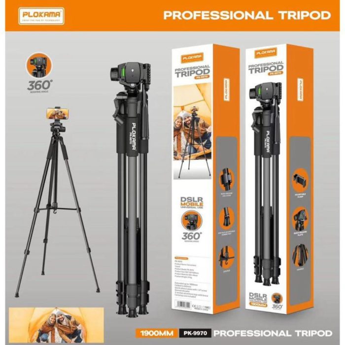 arenamart.lk_Electronics_Professional Tripod - Plokama PK9970