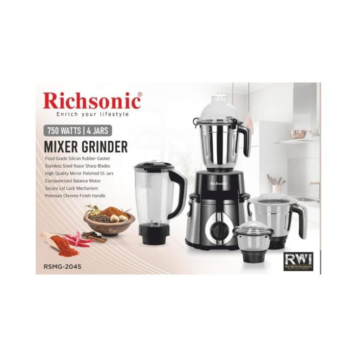 arenamart.lk_Household_Blender_Mixer Grinder 4 Jars