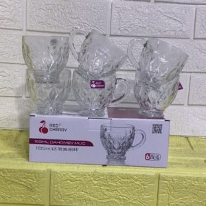 arenamart.lk_Household_Red Cherry Gift Glass Small 6PCS 675