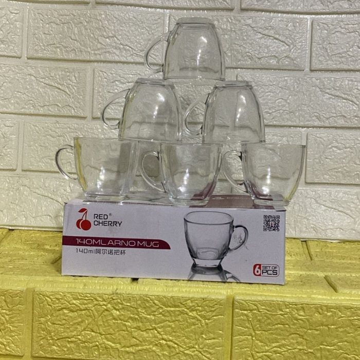 arenamart.lk_Household_Red Cherry Gift Glass Small 6PCS 685 arenamart.lk_Household_Red Cherry Gift Glass Small 6PCS 685
