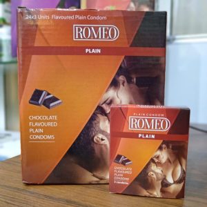 Romeo Chocolate Flavoured Plain Condom