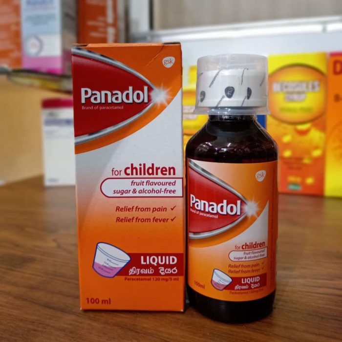 arenamart.lk_Health Care_Syrup_Panadol Liquid 100ml