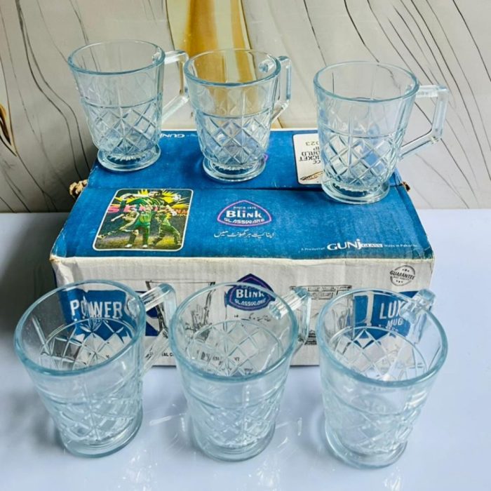 arenamart.lk_Household_6pcs Glass Mug arenamart.lk_Household_6pcs Glass Mug