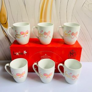 6 pcs Ceramic Tea Mug Set AP-123-60