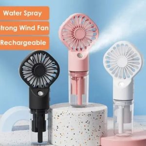 Water Spray Rechargeable Mini Fan